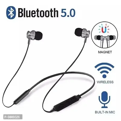 Simtim Wireless Bluetooth Headphone| Neckband 8hrs Playback, Rapid Charge, Dual Pairing, Inbuilt Mic-thumb0