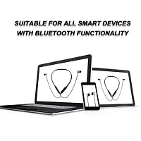 Simtim Wireless Bluetooth Headphone| Neckband 8hrs Playback, Rapid Charge, Dual Pairing, Inbuilt Mic-thumb2