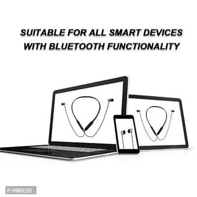 Simtim Wireless Bluetooth Headphone| Neckband 8hrs Playback, Rapid Charge, Dual Pairing, Inbuilt Mic-thumb3