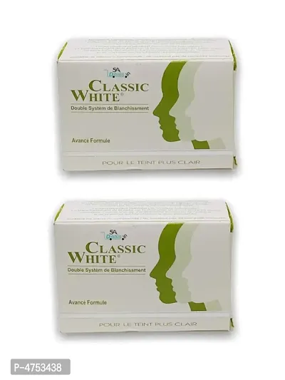 Classic White Skin Whitening Soap (Pack of 2, 85g Each)-thumb0