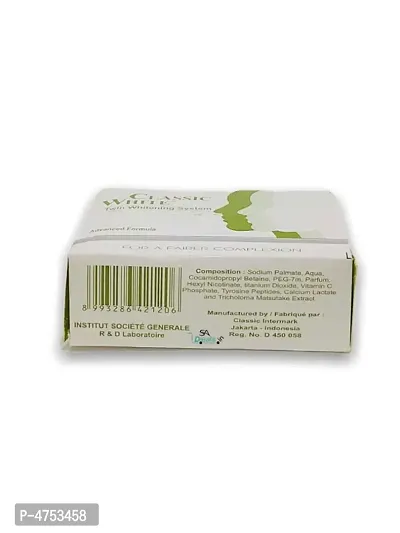 Classic White Skin Whitening Soap (Pack of 12, 85g Each)-thumb2