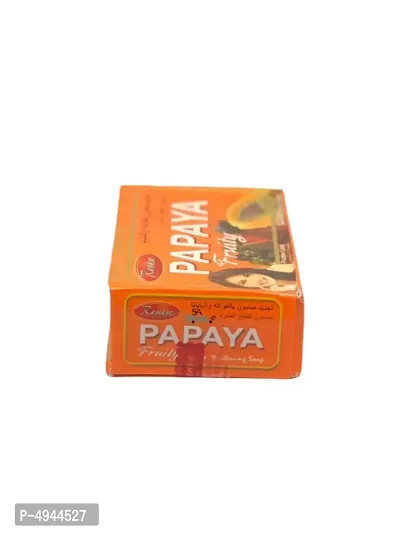 Renew Papaya Fruity Skin Whitening Soap 135g-thumb5