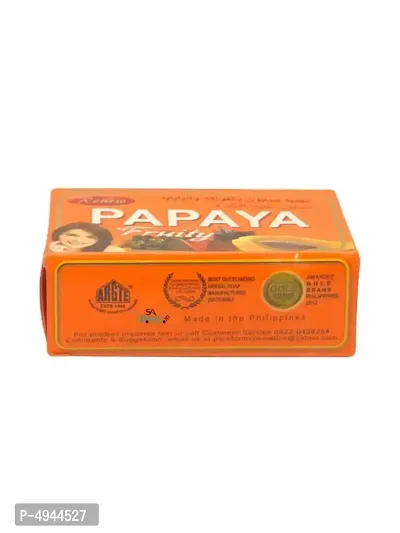 Renew Papaya Fruity Skin Whitening Soap 135g-thumb4