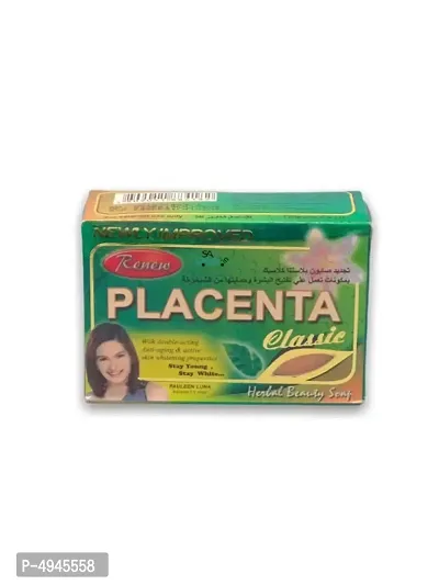 Renew Placenta Classic With Double-Acting-Anti Aging  Skin Whitening Soap 135g