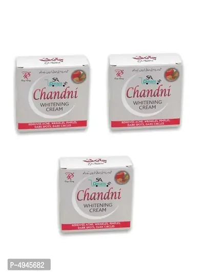 Chandni Skin Whitening Cream 30g (Pack of 3, 30g Each)-thumb0