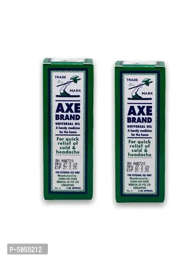 Axe Brand Universal Oil Imported from Singapore 5ml (2 Pack Of 5ml)