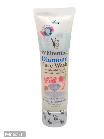 Yc Whitening Diamond Face Wash 100ml-thumb0