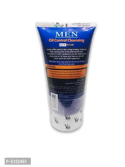 YC men oil control cleansing face wash Face Wash 100ml-thumb2