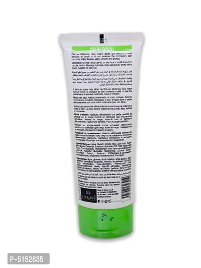 Bio Luxe Sterling Whitening Cucumber Face Wash for Cooling & Soothing Skin (100 ml)-thumb2