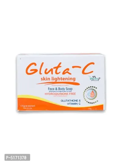 Gluta C Intensive Whitening Face And Body Soap (Pack of 3, 135g Each)-thumb3