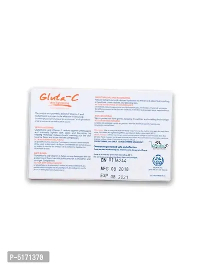 Gluta C Intensive Whitening Face And Body Soap (Pack of 3, 135g Each)-thumb2