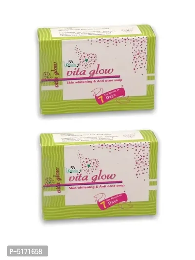 Vita Glow Pimple Removal and Skin White Soap (Pack Of 2, 135g Each)-thumb0