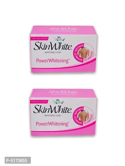 SkinWhite Power Whitening Soap For Face and Body 125g (Pack of 2. 125g Each)