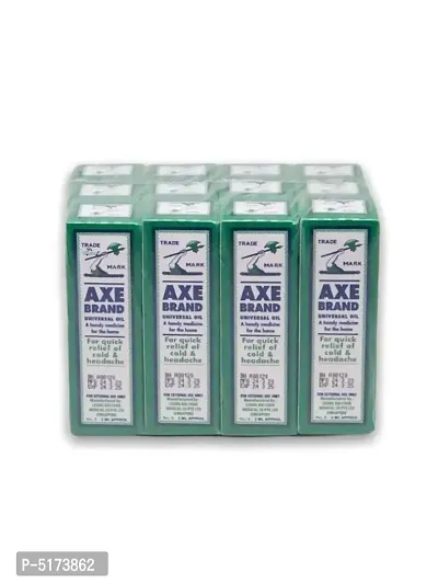 Axe Brand Universal Oil Imported from Singapore 3ml (Pack of 12, 3ml Each)