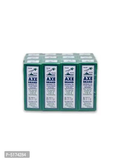 Axe Brand Universal Oil Imported from Singapore 5ml (Pack Of 12, 5ml Each)-thumb0