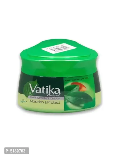 Dabur Vatika Naturals Nourish and Protect Styling Hair 140ml (Pack Of 1, 140ml Each))