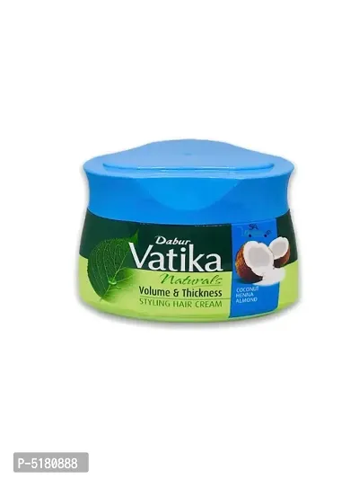 Dabur Vatika Tropical Coconut VolumeThickness For WeakLimp Hair Cream 140ml