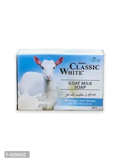 Mistline Classic White Goat Milk Soap 100g-thumb0