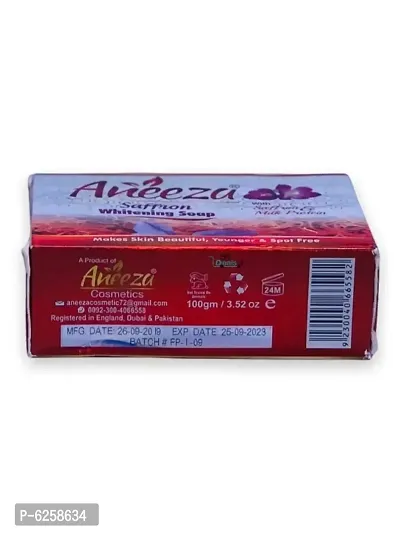 Aneeza Saffron Whitening Soap, For Face And Body 100g-thumb3