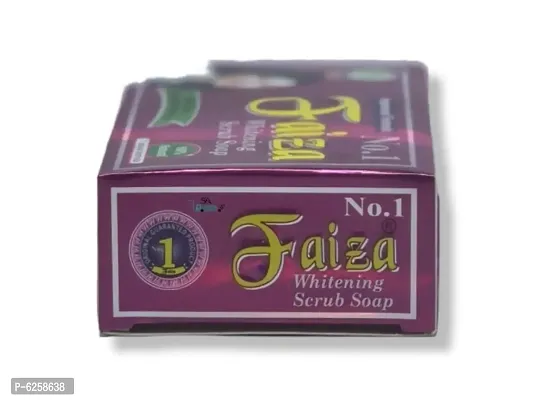 Faiza no.1 whitening scrub soap 100g-thumb4