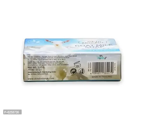 Skin Doctor Goat Milk Soap Whitening and Anti-wrinkle 100g (Pack Of 3, 100g Each)-thumb2