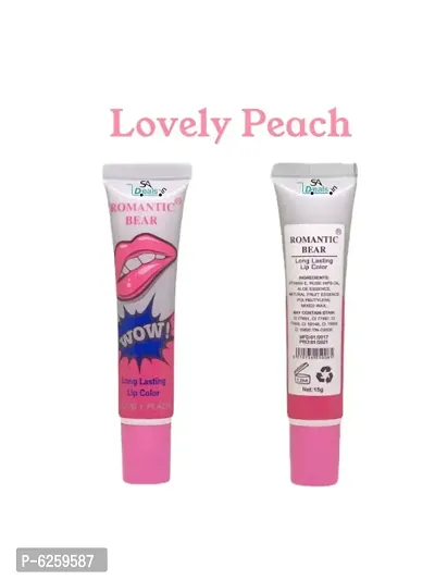 Romantic Bear Peel off lipstick Lovely Peach 15g
