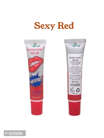 Romantic Bear Peel off lipstick Sexy Red 15g