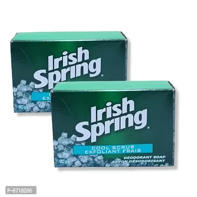 Irish Spring Cool Scrub Exfoliant Frais 90g (Pack Of 2)