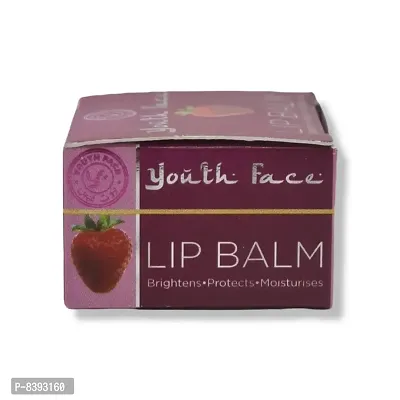 Youth Face Strawberry Lip Balm Brightens protects and moisturises 10g-thumb3