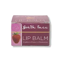 Youth Face Strawberry Lip Balm Brightens protects and moisturises 10g-thumb3