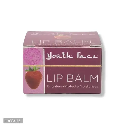 Youth Face Strawberry Lip Balm Brightens protects and moisturises 10g-thumb4