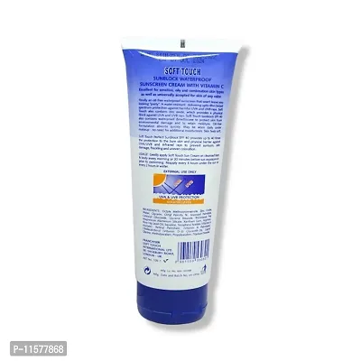Soft touch Waterproof sunscreen cream SPF40 200g-thumb2