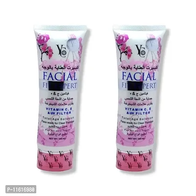 Yc Facial Fit Expert for total age solution face wash 100ml (Pack of 2)