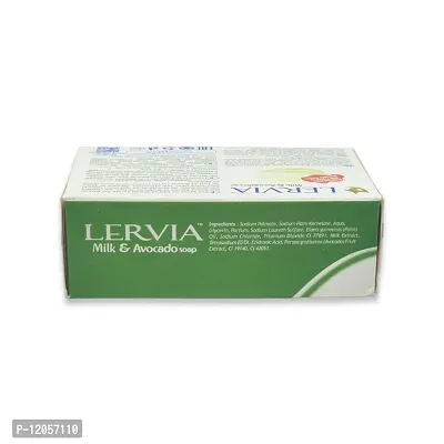 Lervia Milk and Avocado Soap 90g (Pack of 9)-thumb2