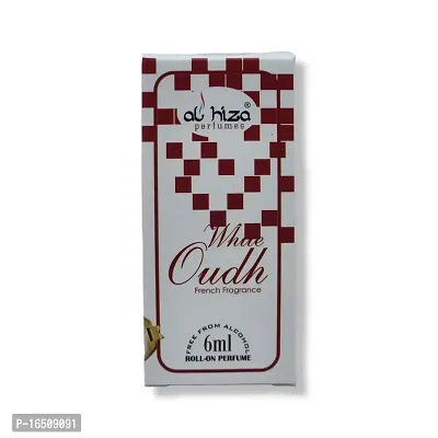 Al hiza perfumes White Oudh Roll-on Perfume Free From Alcohol 6ml (Pack of 3)-thumb4