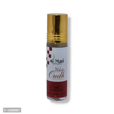 Al hiza perfumes White Oudh Roll-on Perfume Free From Alcohol 6ml (Pack of 3)-thumb5