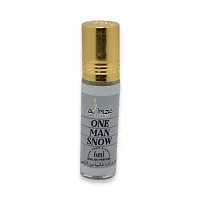 Al hiza perfumes One Man Snow Roll-on Perfume Free From Alcohol 6ml (Pack of 3)-thumb1