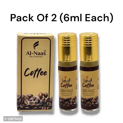 Al Naas Coffee perfumes Roll-on 6ml (Pack of 2)