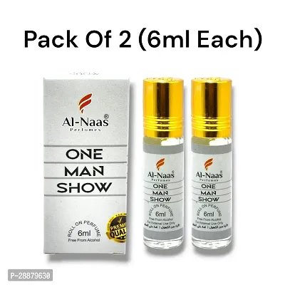 Al Naas One Man Show perfumes Roll-on 6ml (Pack of 2)