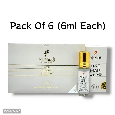 Al Naas One Man Show perfumes Roll-on 6ml (Pack of 6)