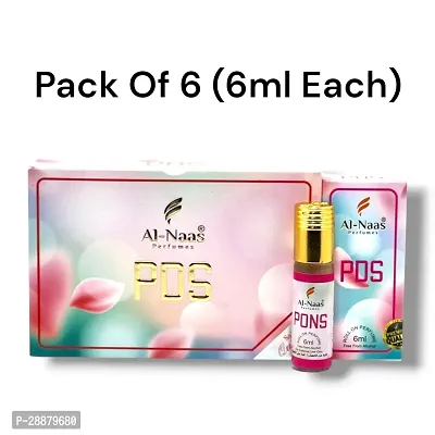 Al Naas PONS perfumes Roll-on 6ml (Pack of 6)