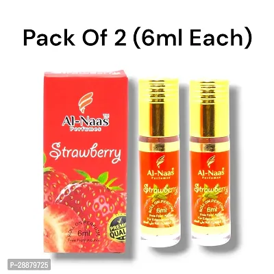 Al Naas Strawberry perfumes Roll-on 6ml (Pack of 2)-thumb0