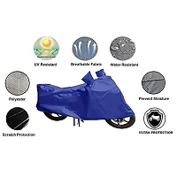 HEMSKAR Water Resistant Bike Scooter Cover Compatible with Yamaha R15 V3 All Weather Protection (Royal Blue)-thumb1