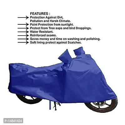 HEMSKAR Water Resistant Bike Scooter Cover Compatible with Yamaha R15 V3 All Weather Protection (Royal Blue)-thumb3