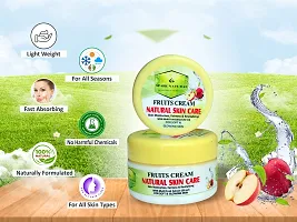 Spark Natural Fruits Skin Moisturizing Cream with Multi Fruits Extracts/Smooth  Glowing Skin/Non-Greasy/Hydrating Cream/Skin Nourishing Cream (50ml)-thumb1