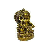 RIPE INDIA Kuber Murti Kuber Statue Kuber Idol Kubera Figurine Home Decor Showpiece & Gift Item-thumb3