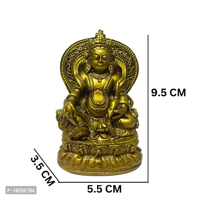 RIPE INDIA Kuber Murti Kuber Statue Kuber Idol Kubera Figurine Home Decor Showpiece & Gift Item-thumb2