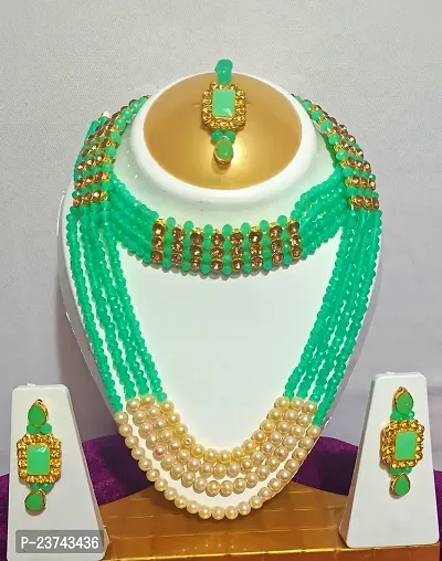 Elegant Gold Plated Jewellery Set for Women Combo