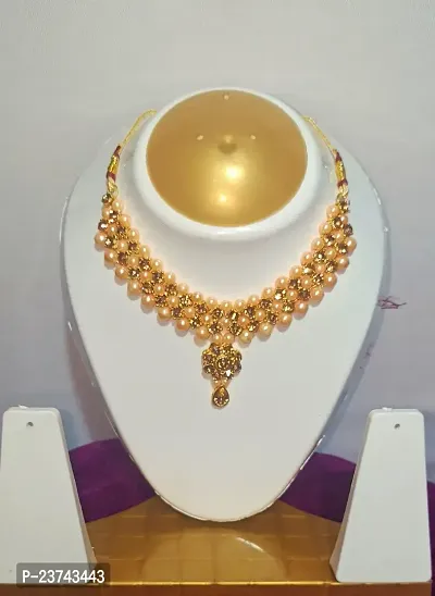 Elegant Gold Plated Jewellery Set for Women Combo-thumb3