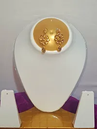 Elegant Gold Plated Jewellery Set for Women Combo-thumb3